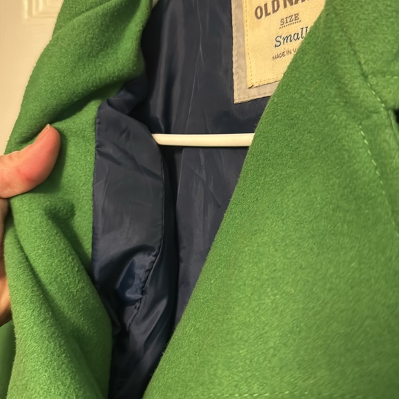 Green Wool Peacoat - Picture 3 of 3